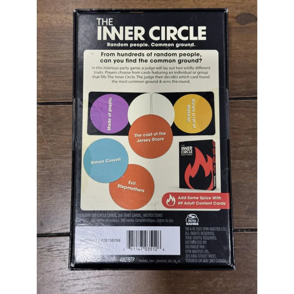 Spin Master Games inner circle